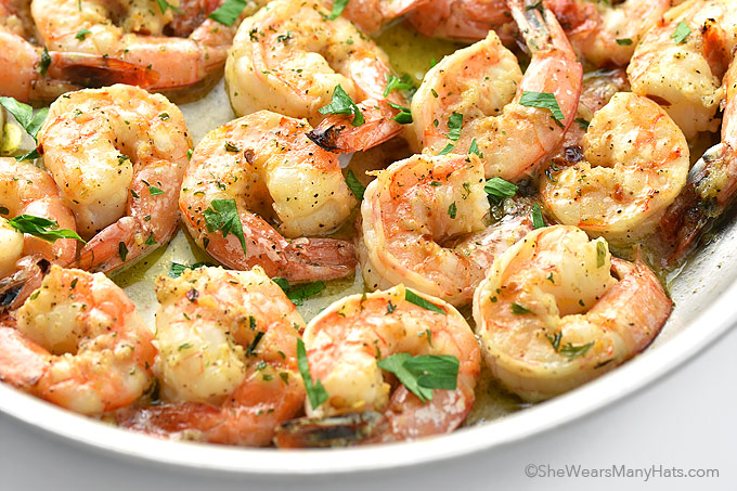 Simple Garlic Shrimp