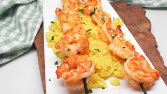 Spicy Garlic Grilled Shrimp